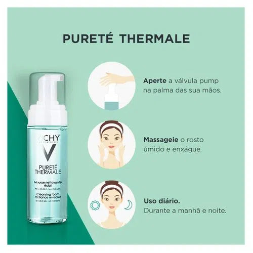 PURETÉ THERMALE ESPUMA DE LIMPEZA ILUMINADORA